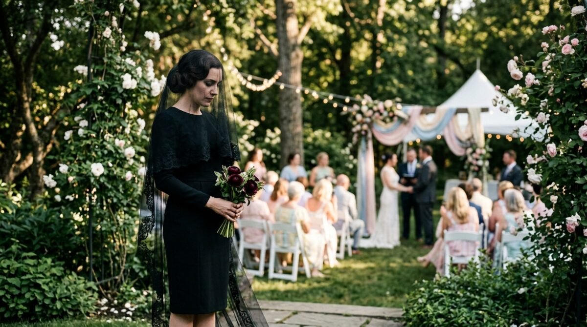 Why I Wore A Mourning Veil To My In-Laws' Vow Renewal And Refused To Apologize